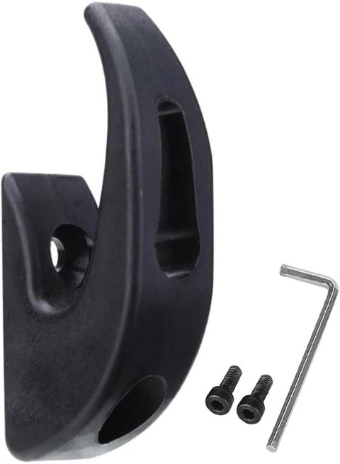 Ecosystem Front Claw Hanger Hook for Xiaomi Electric Scooter, Compatible with M365 Pro Pro2 1S Lite Mi4 Ultra, High Strength Plastic Material, Easy Installation (Black)